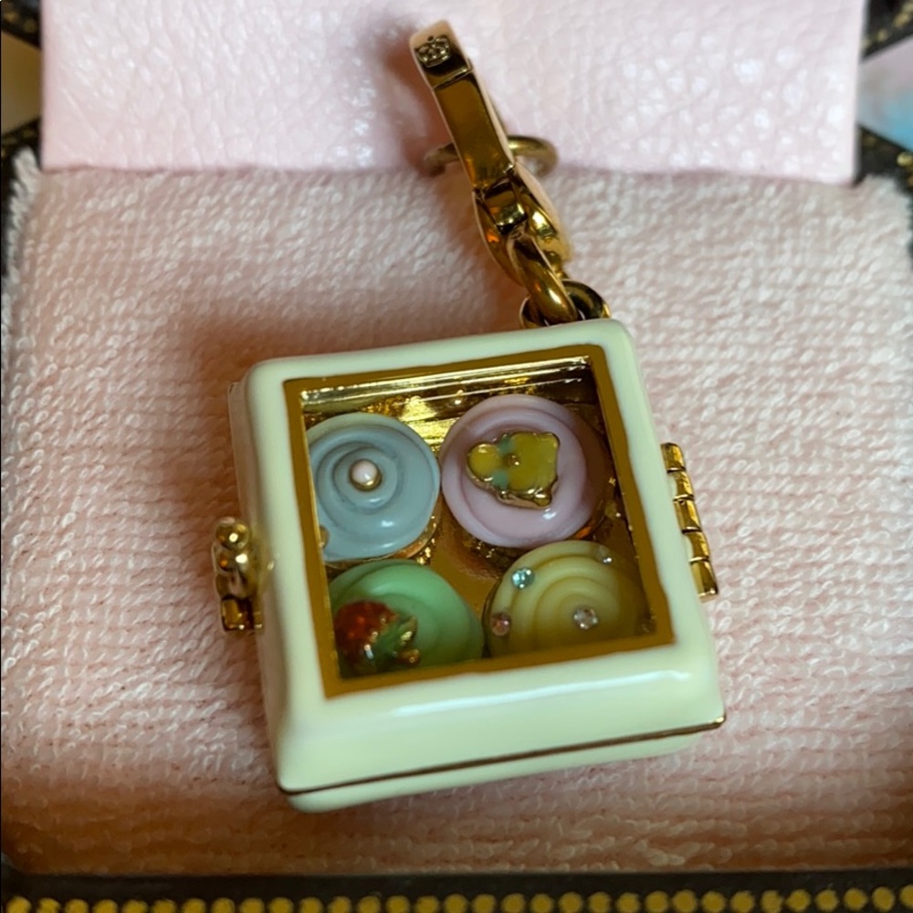 NWOT Juicy Couture box of chocolate charm